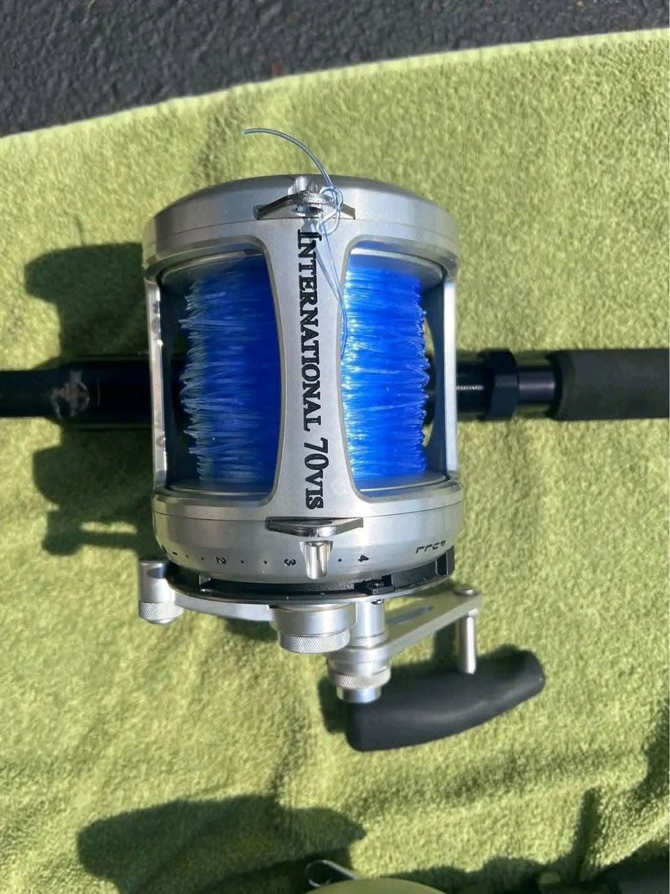 Custom 6’2” Kevin Bogan Calstar Bent‑Butt Rod + New Penn International 70VIS Wide - Image 3